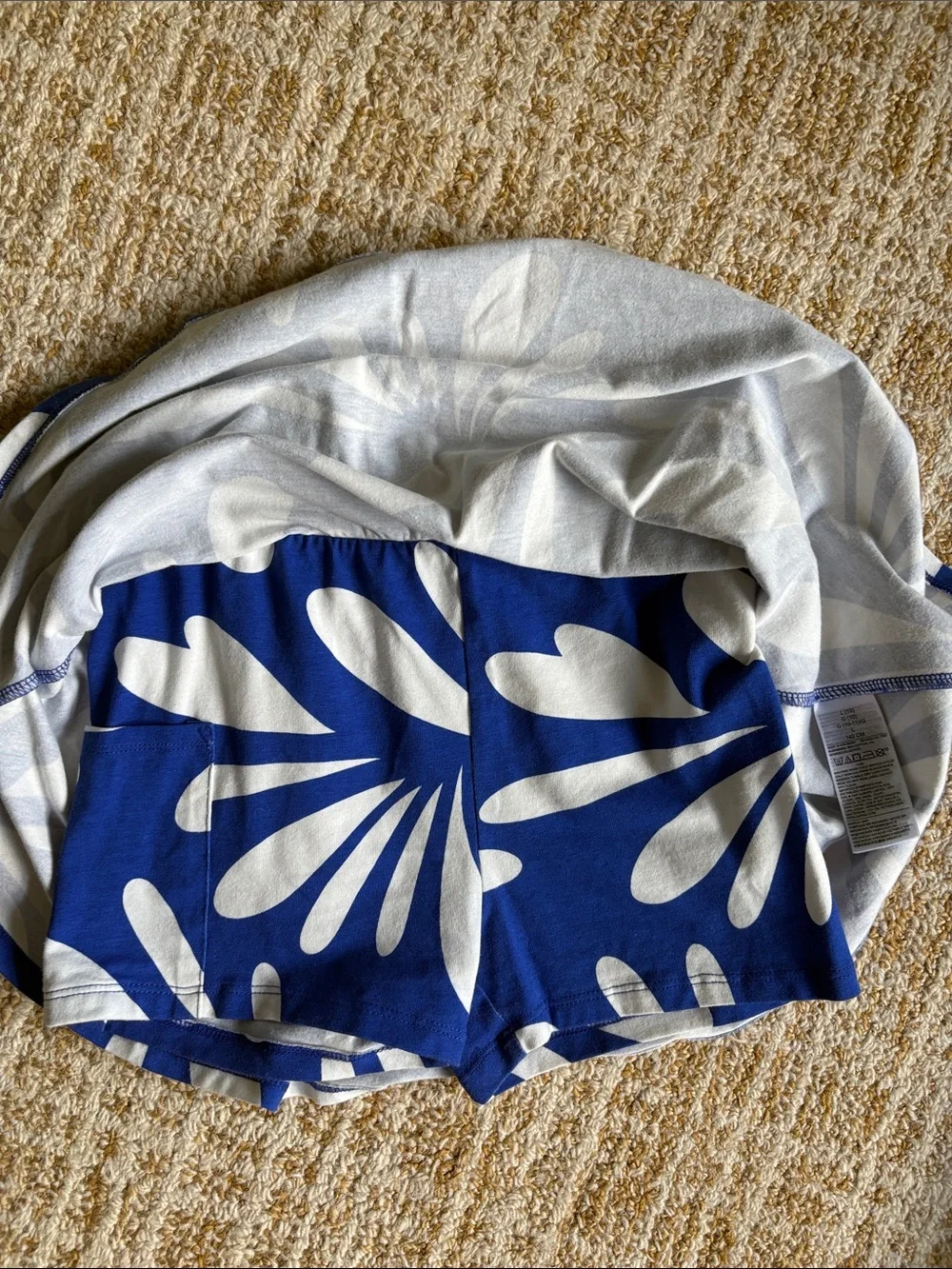 GAP Blue & White Girls Skort Set